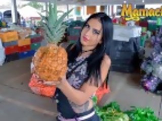 MamacitaZ - first-rate sensational Tattooed Latina Fucked Hard For The First Time On CAM