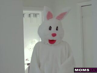 Stepmom and mistress Hunt for Easter Bunny member and Cum | xHamster