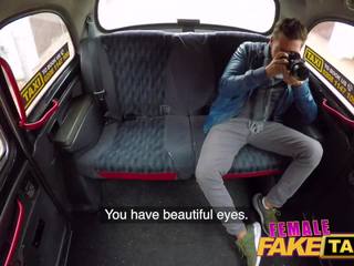 Female Fake Taxi fantastic fuck and facial finish shortly thereafter bewitching back seat photos