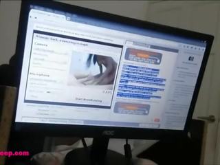 Dhuwur definisi he creampie me immediately afterwards webcaming with fan