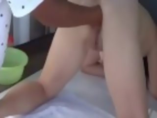 Extreme anal fisting and giant apple fuck