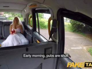 Fake Taxi marvellous charming Tara Spades Creampied on Her Wedding Day