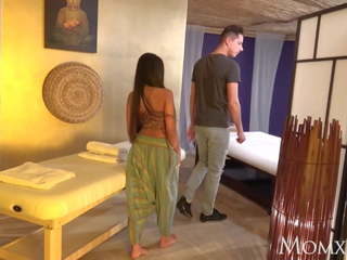 Mom Thai Massage and randy xxx movie with hard up Asian.